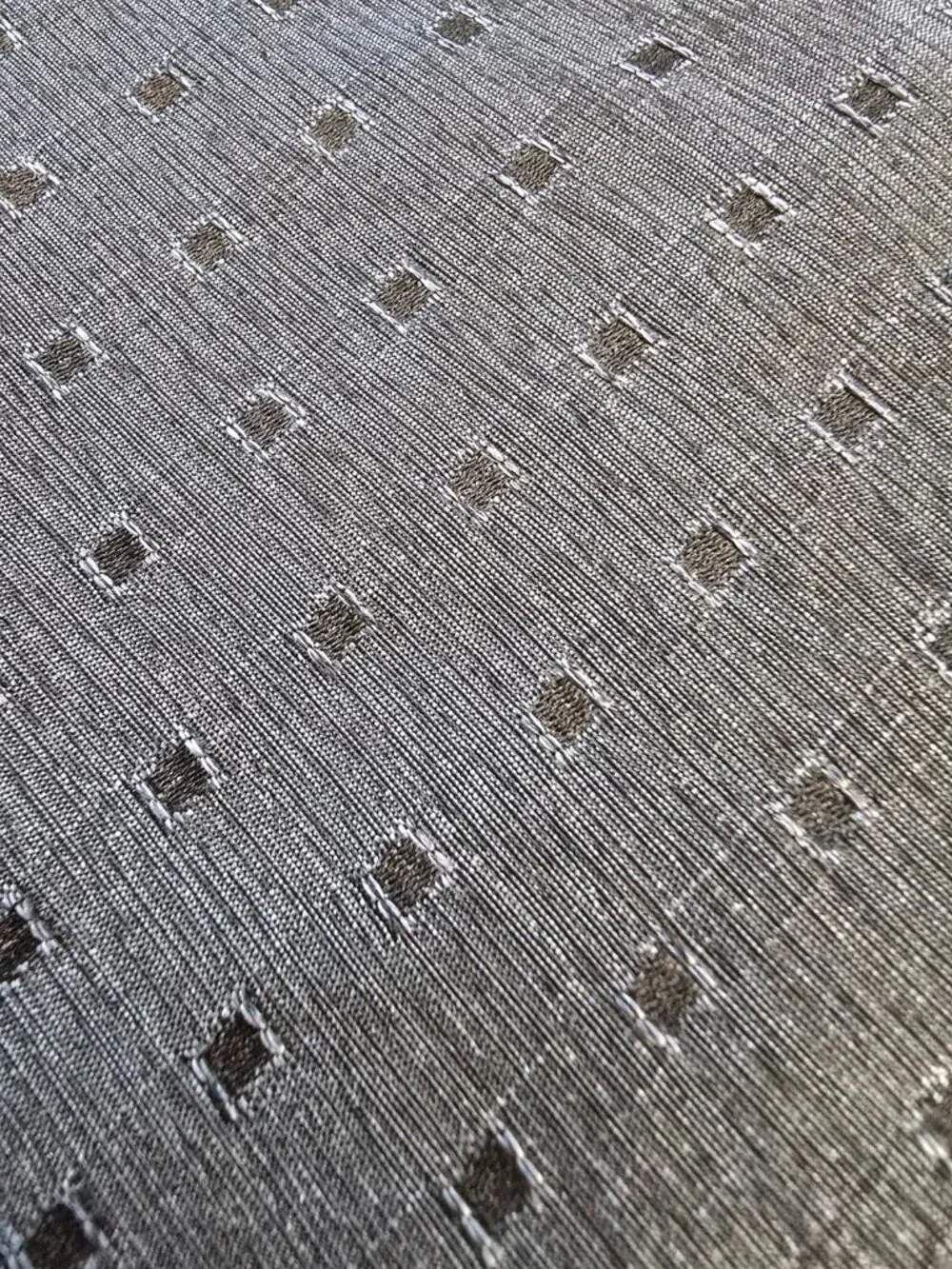 VTG Cravattificio Di Siena 100% Silk Tie Blue/Black Geometric Woven Pattern EUC